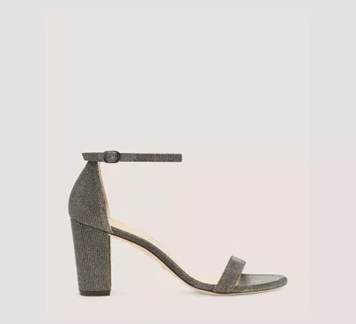 Stuart Weitzman Nearlynude Strap Sandal In Pyrite