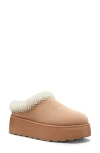 Stuart Weitzman Nellie Genuine Shearling Platform Clog