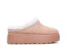 Stuart Weitzman Nellie Pearl Flatform Mules In Beige