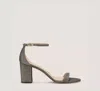 Stuart Weitzman Nudist Block 75 In New Pyrite
