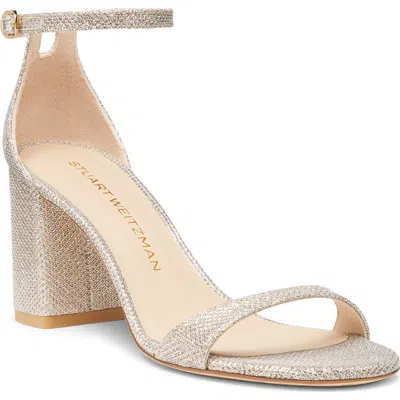 STUART WEITZMAN STUART WEITZMAN NUDIST BLOCK 75 SANDAL