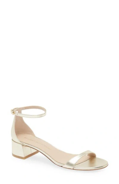 STUART WEITZMAN STUART WEITZMAN NUDIST BLOCK HEEL SANDAL