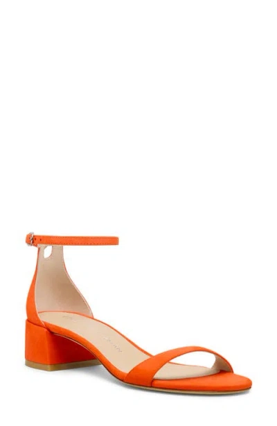 STUART WEITZMAN STUART WEITZMAN NUDIST BLOCK HEEL SANDAL
