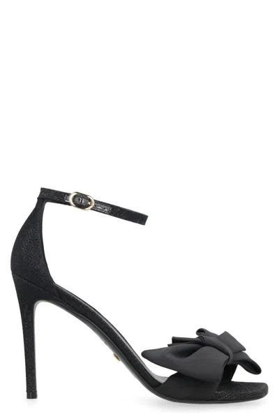 STUART WEITZMAN STUART WEITZMAN NUDIST CURVE FABRIC SANDALS