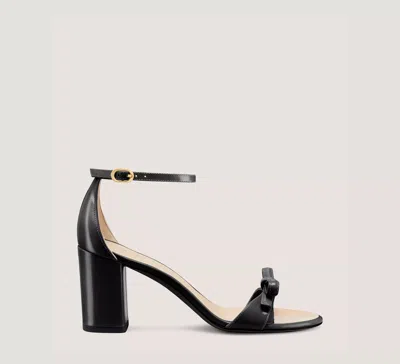 Stuart Weitzman Nudist Felicity Block 75 In Black