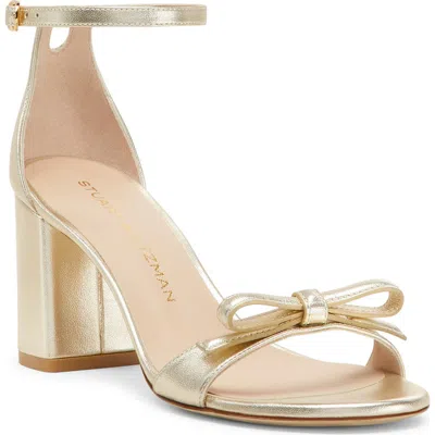 STUART WEITZMAN STUART WEITZMAN NUDIST FELICITY BLOCK 75 SANDAL