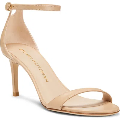 Stuart Weitzman Nudist Ii 75 Sandal In Adobe