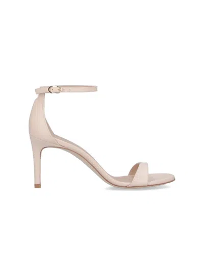 Stuart Weitzman Nudist Ii 75" Slingback Sandals - Pink