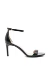Stuart Weitzman Nudist Ii Ankle-strap Sandals In Black
