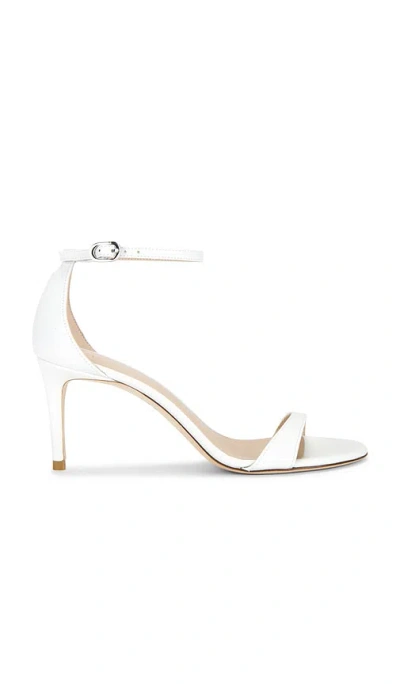 Stuart Weitzman Nudist Ii Sandal 75 In 白色