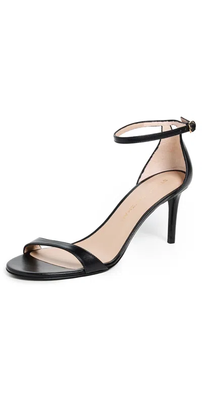 STUART WEITZMAN NUDIST II SANDAL 75 BLACK