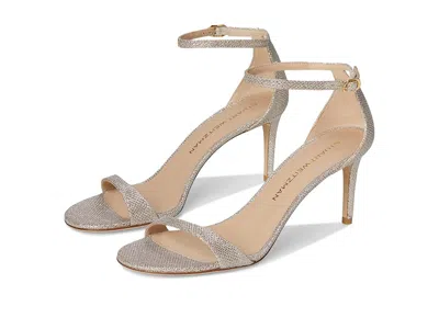 Stuart Weitzman Nudist Ii Sandal 75 In Gold
