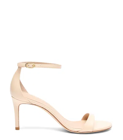 STUART WEITZMAN STUART WEITZMAN, NUDIST II SANDAL 75, LAST CHANCE, MASCARPONE, SMOOTH CALF