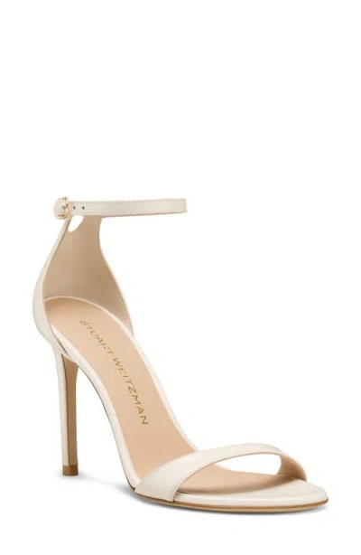 Stuart Weitzman Nudist Ii Sandal In White