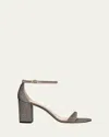 Stuart Weitzman Nudist Block 75 In New Pyrite