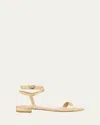 Stuart Weitzman Nudist Block 35 Ankle Strap Sandal