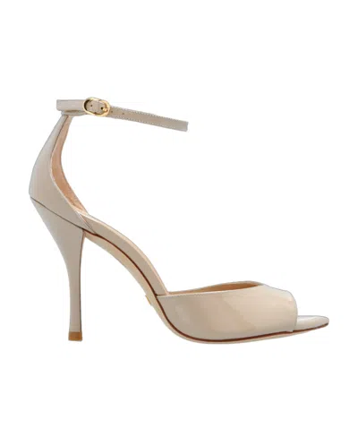 Stuart Weitzman Nudist Point 100sandals In Nude