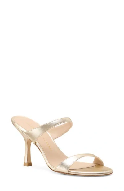 Stuart Weitzman Nudist Sandal In Gold