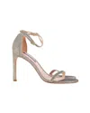 Stuart Weitzman Nudist Sandals In Gold Synthetic In Gold