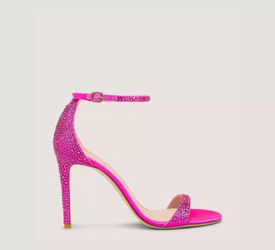 Stuart Weitzman Nudist Shine 100 In Pink