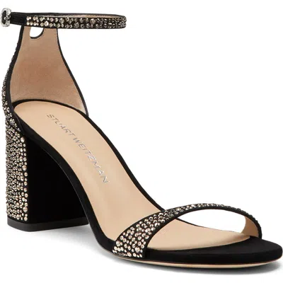 STUART WEITZMAN STUART WEITZMAN NUDIST SHINE BLOCK 75 SANDAL