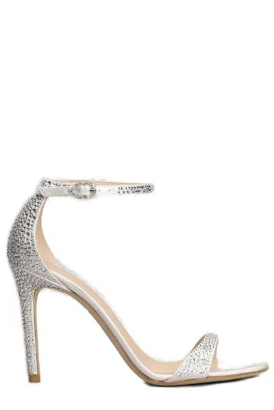 Stuart Weitzman Nudist Shine Sandals