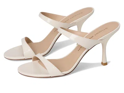 Stuart Weitzman Nudist Slide 85 In White