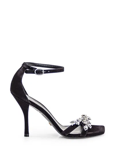 Stuart Weitzman Nudist Vow 100 Sandal In Black