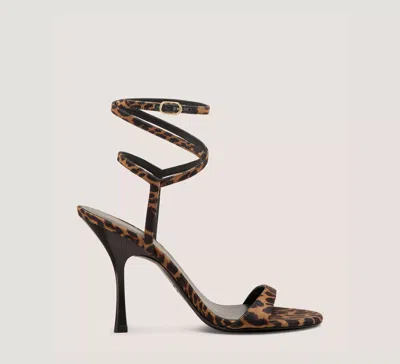 Stuart Weitzman Nudist Wrap 100 In Animal Print