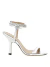 Stuart Weitzman Nudist Wrap Sandals In Multi