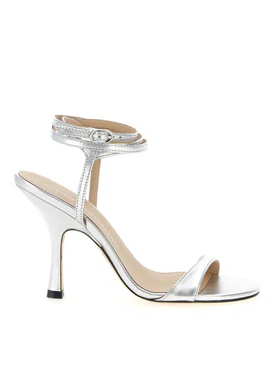 Stuart Weitzman Nudist Wrap Sandals In Multi