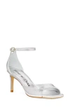 Stuart Weitzman Nudist 100mm Metallic-finish Sandals