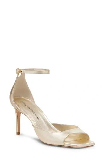 Stuart Weitzman Nudista Ankle Strap Sandal In Neutral