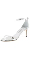 Stuart Weitzman Nudistarc Sandals 75mm Silver In Silver