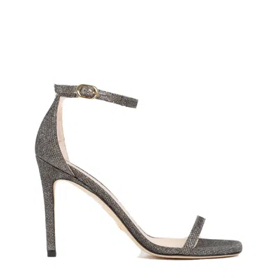 Stuart Weitzman Nudistcurve 100 Sanda Pyrate New Noir Sandals In White