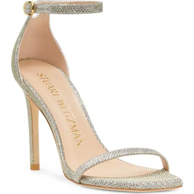 STUART WEITZMAN STUART WEITZMAN NUDISTCURVE ANKLE STRAP SANDAL