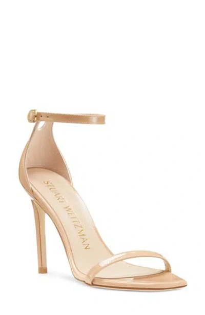 STUART WEITZMAN STUART WEITZMAN NUDISTCURVE ANKLE STRAP SANDAL