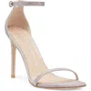 Stuart Weitzman Nudistcurve Ankle Strap Sandal In Rosewater