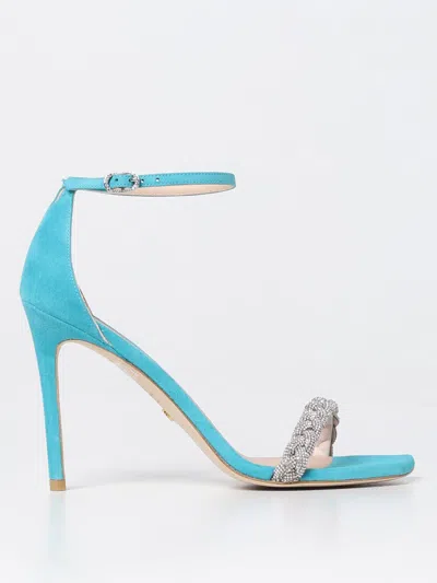 Stuart Weitzman Heeled Sandals  Woman Color Turquoise
