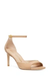 Stuart Weitzman Nudistia 75 Sandal In Adobe