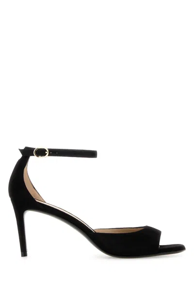 Stuart Weitzman High-heeled Sandals In Black