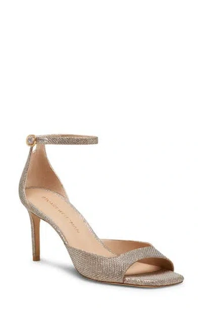 Stuart Weitzman Nudistia 75 Sandal In Gray