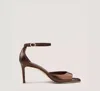 Stuart Weitzman Nudistia 75 Sandal In Mocha