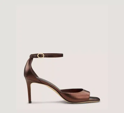 Stuart Weitzman Nudistia 75 Sandal In Mocha