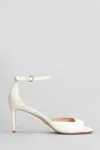 Stuart Weitzman Nudistia Sandals With Square Head And High Heels