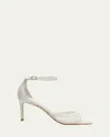 Stuart Weitzman Nudista 75 Sandal In White