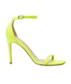 Stuart Weitzman Nudistsong Open-toe Sandals In Yellow