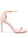 Stuart Weitzman Strappy High Heel Sandals In Pink