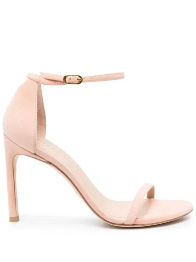 Stuart Weitzman Nudistsong Sandals In Pink