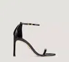 Stuart Weitzman Nudistsong Strap Sandal In Black